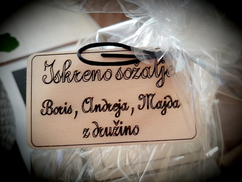 Lesena svečka v kompletu - Image 2
